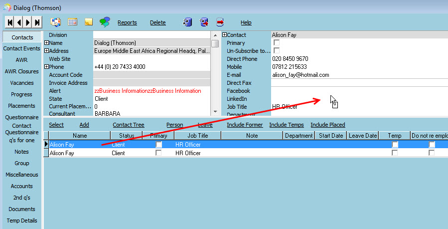 Merge Contacts