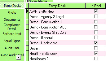 TempDesk Pool